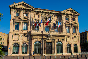 Fototapeta na wymiar Mairie de Marseille