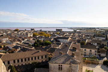 Obraz premium Aigues-Mortes panorama 
