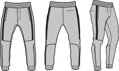 Jogger, Sport suits design template, sweat pant, jogging