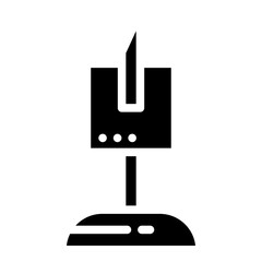 Obraz premium notice board glyph 