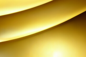 golden background waves gradients Generative AI.