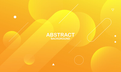 Abstract orange geometric background. Eps10 vector