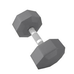 Rubber Dumbbell