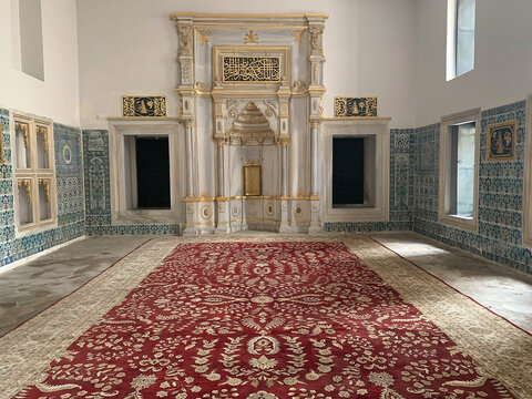 The harem at the Topkapi Palace of Istanbul in Turkey