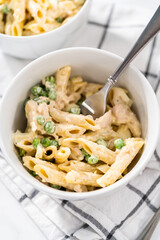 Macaroni Salad with Chicken