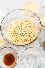 Christmas Eggnog fudge