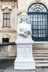 Upper Belvedere palace in Vienna, Austria