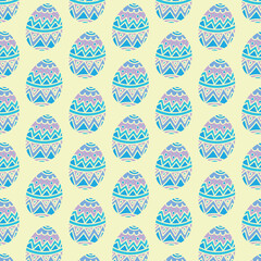 easter egg pattern background
