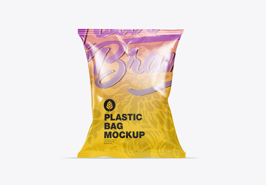 Chips bag mockup