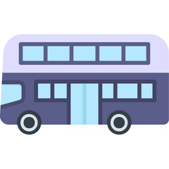 Double Decker Bus Icon
