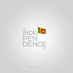 Happy Independence Day Sri Lanka National day Sri Lanka flag 2023 Independence Day Flyer 