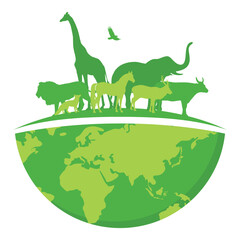 World Wildlife Day Illustration