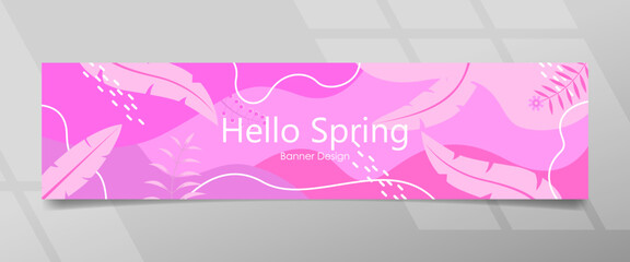 Spring Concept Banner Design
