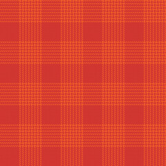 Orange Minimal Plaid textured Seamless Pattern
