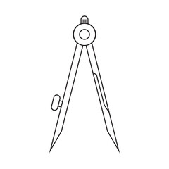 Accurate Tool Architecture Compass Icon
