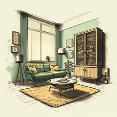 living room interior