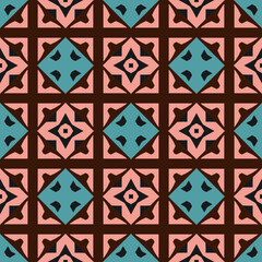 Geometric pattern. Seamless vector background. Ethnic graphic design