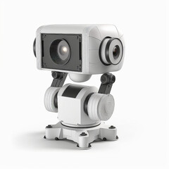 3d Render of a Camera Robot