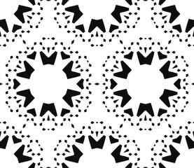 Geometric pattern. Seamless vector background. Ethnic graphic design