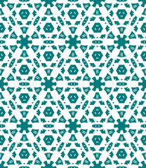 Geometric pattern. Seamless vector background. Ethnic graphic design