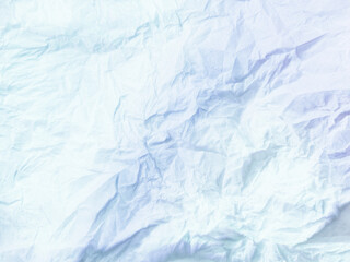 Abstract wrinkled or Free photo crumpled blue paperboard or empty canvas or paper surface with folded stains.	