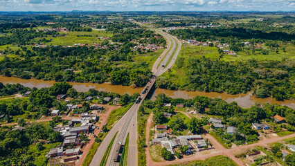 Pimenta Bueno Rondônia vista aérea