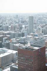 北海道　札幌　冬景色　素材