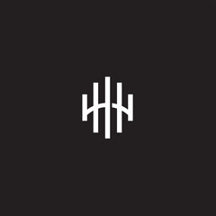 line logo abstract minimalist modern suitable for fashion company and consulting business on black background. 