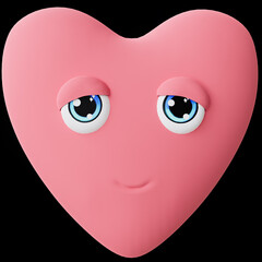 happy cartoon heart 