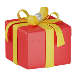gift box giveaway 3d illustration