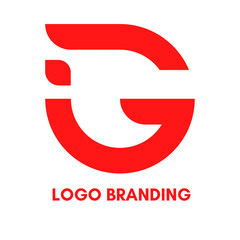 Logo barand G illustrator vecktor 