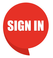 Sign in comic speech bubble in pop art style. Comic speech. Dialog window. Yellow banner for sale.