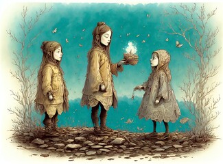 Paradoxical landscape