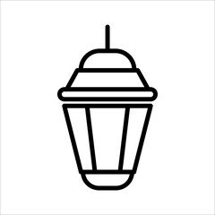 decorative lamp icon