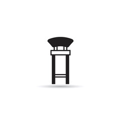 stool icon vector illustration