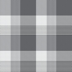 Monochrome Minimal Plaid textured Seamless Pattern