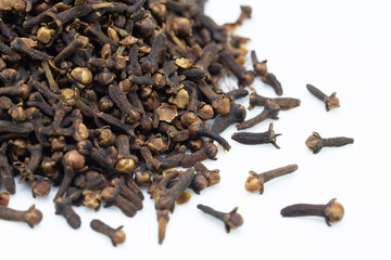 cloves isolated on white