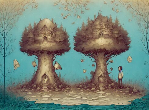 Paradoxical landscape