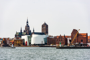 Hafeneinfahrt Hansestadt Stralsund