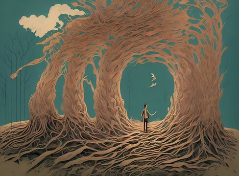 Paradoxical landscape