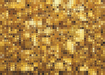 gold coins abstract stylized digital vector image