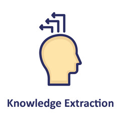 Brain, expertise Vector Icon which can easily modify or edit
