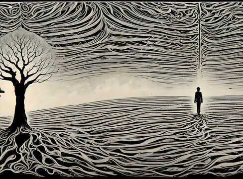 Paradoxical landscape