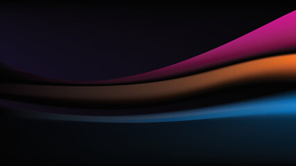 abstract background with waves