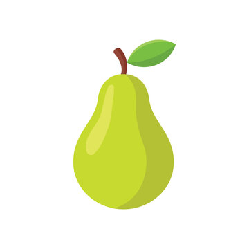 pear fruit icon vector design template simple and modern