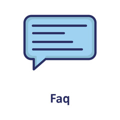 Comment, conversation Vector Icon

