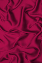 Viva magenta silk or satin luxury fabric texture.