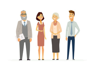 Business people - cartoon people character illustration