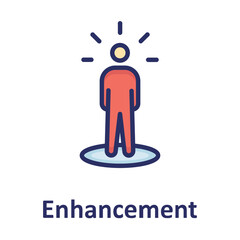 Efficiency, enhancement Vector Icon


