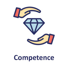 Ability, capability Vector Icon
